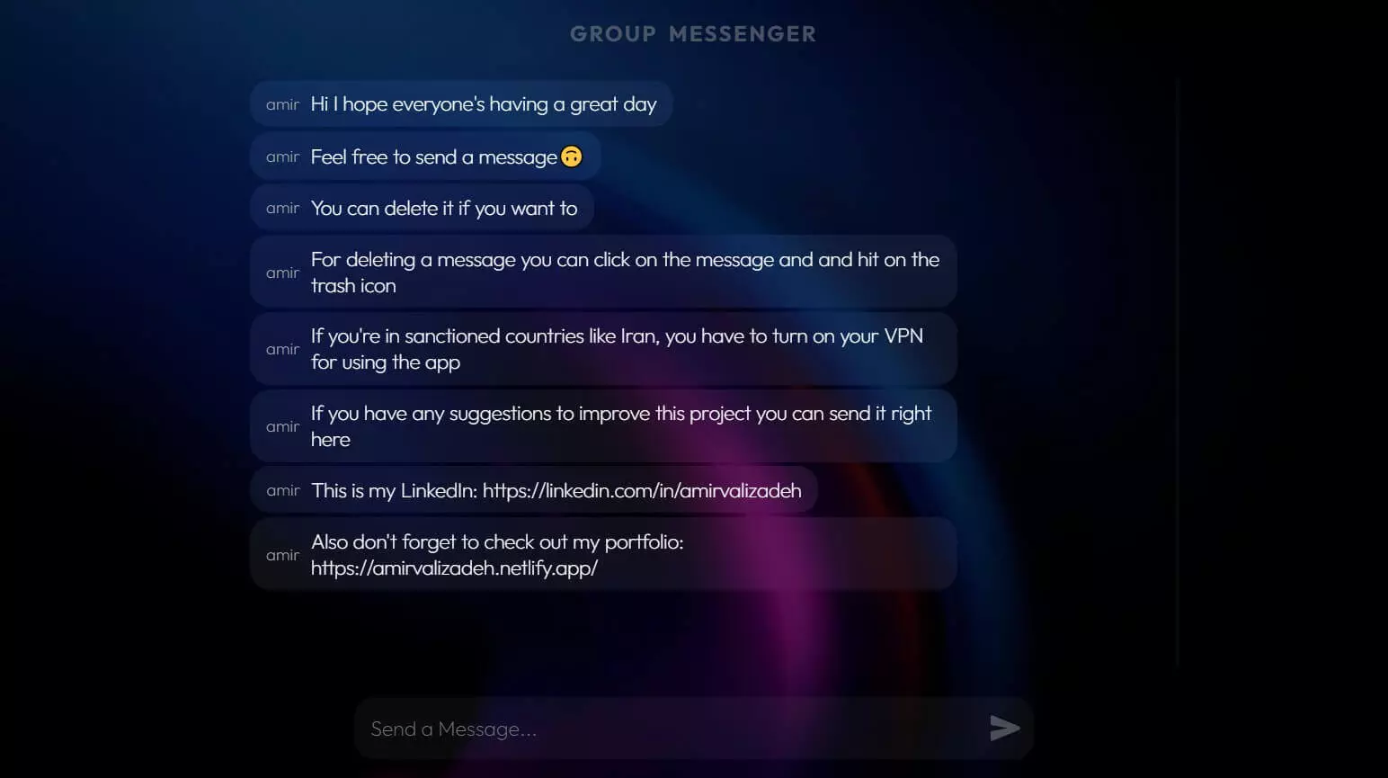 Group Messenger